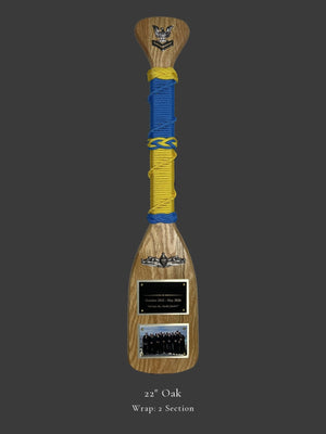 22" Oak, Wrap: 2 Section