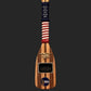 22" Oak & Walnut, Wrap: American Flag