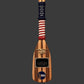22" Oak & Walnut, Wrap: American Flag
