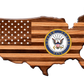 United States of America Wooden Wall Art