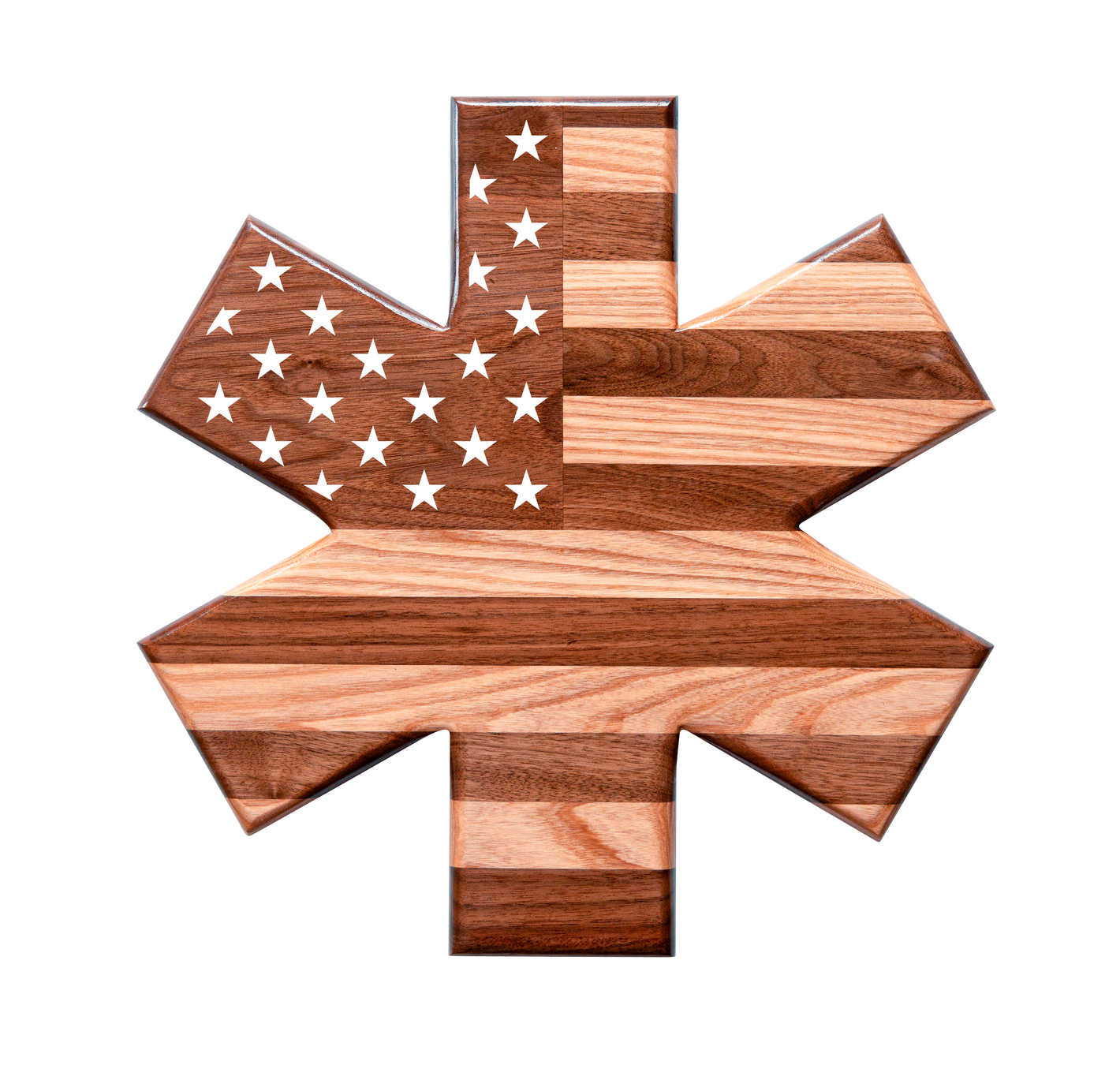 American Flag EMT Star of Life