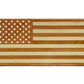 Personalized Wooden American Flag