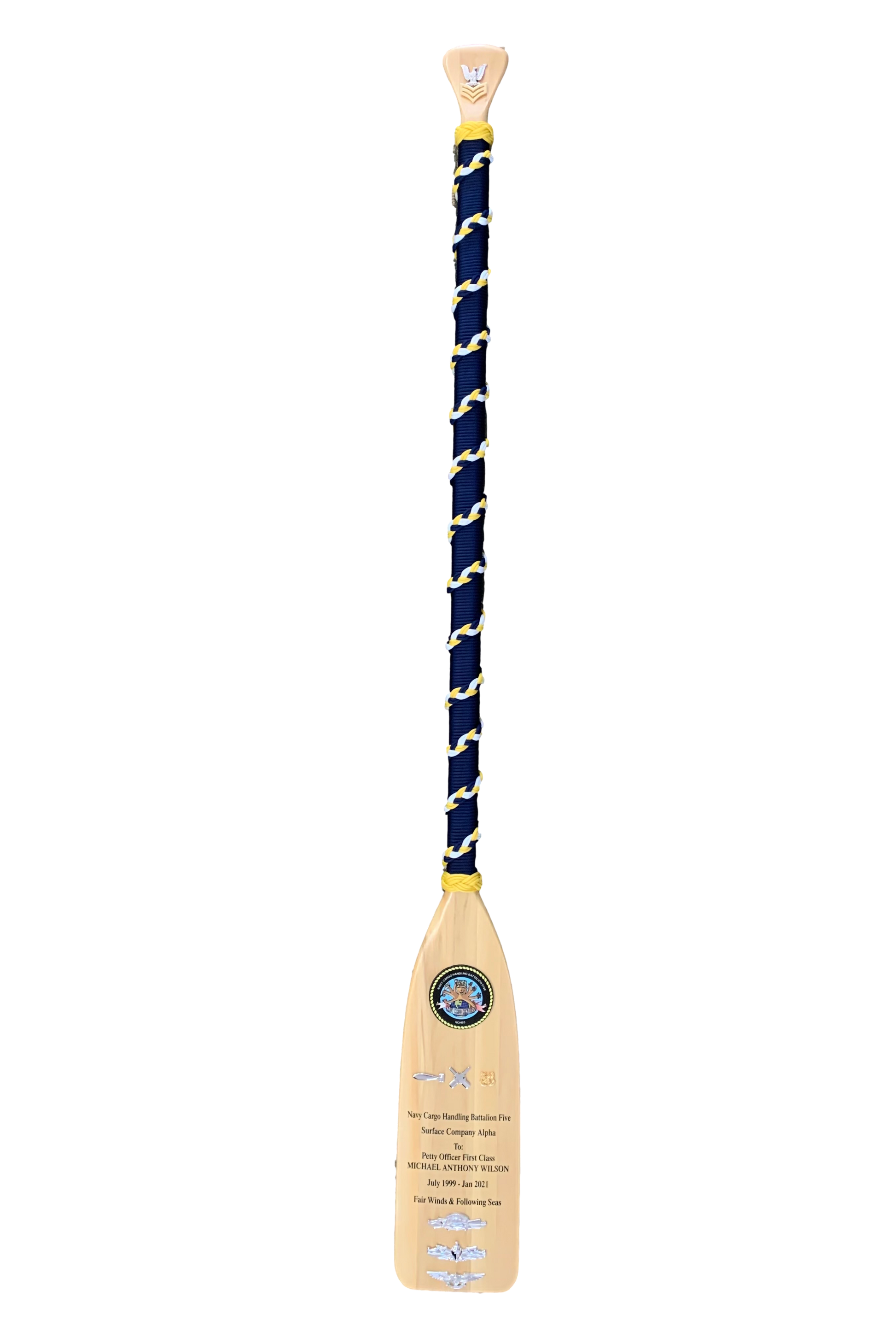 Personalized 4' & 5' Softwood Paddles - Pine