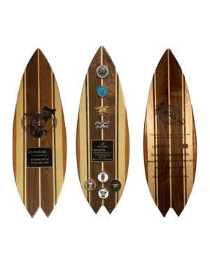 Personalized Wooden Surfboard