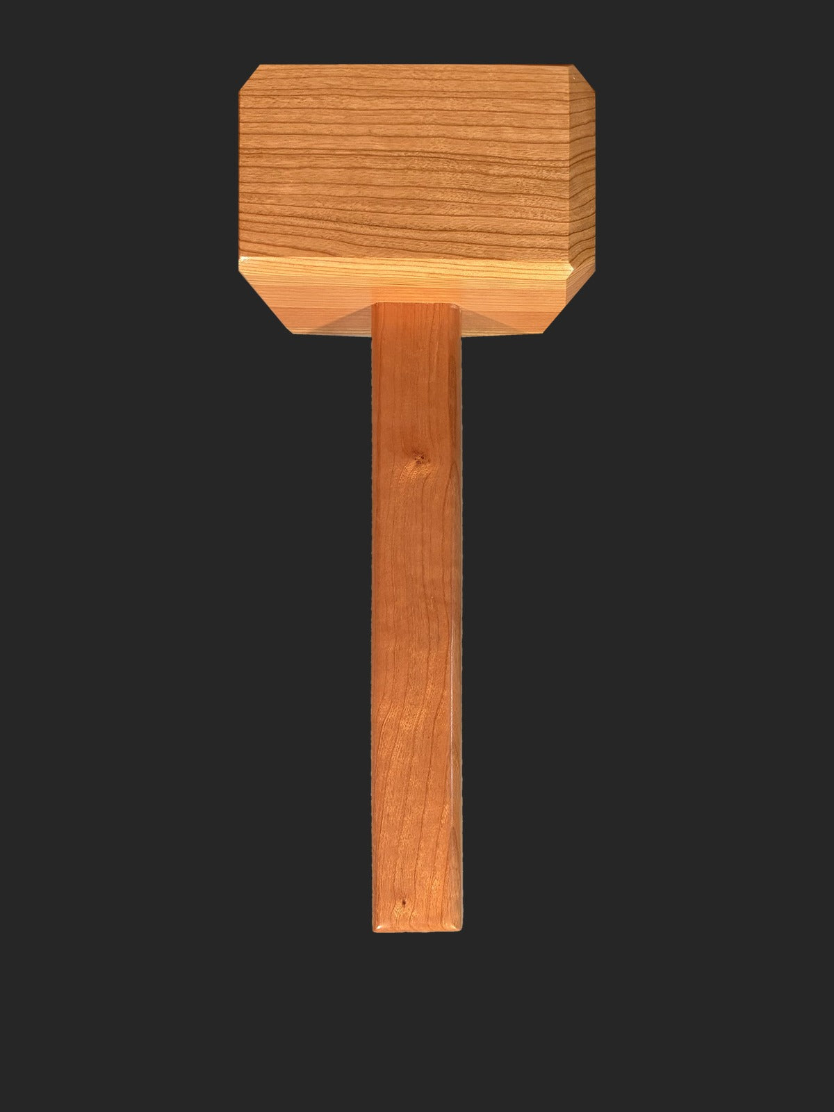 Cherry wooden hammer