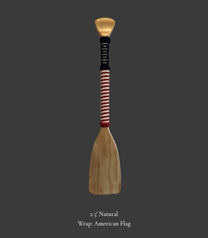 2.5' Natural. Wrap: American Flag