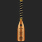Cherry & Aspen personalized paddle with Braided Nautical wrap