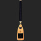 3' Natural Pine personalized paddle with Nautical wrap
