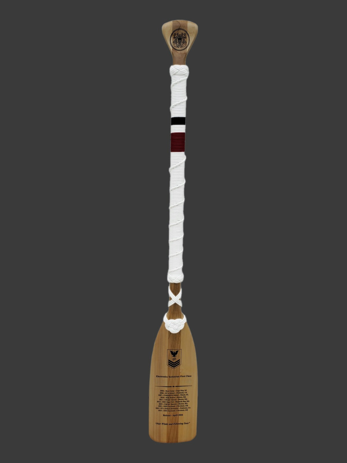 4ft & 5ft Softwood Pine Personalized Paddle