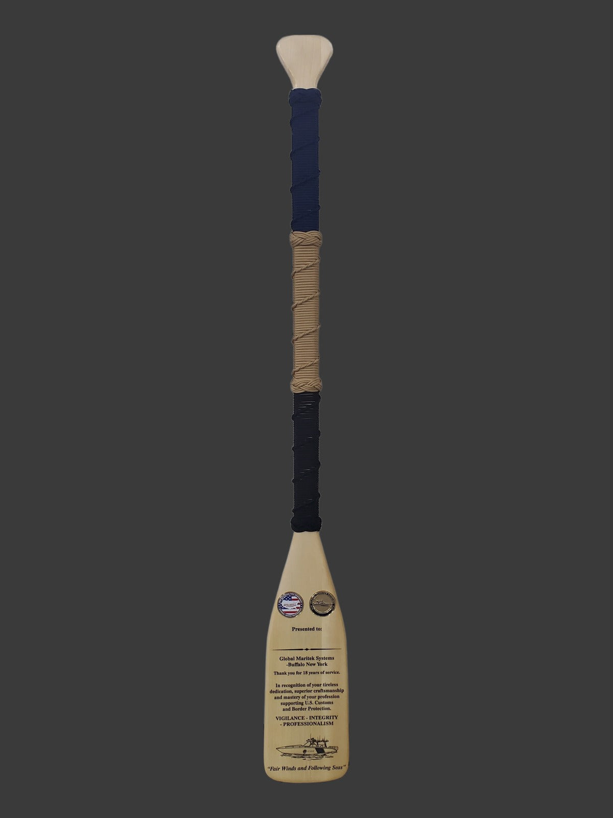 4ft & 5ft Softwood Pine Personalized Paddle