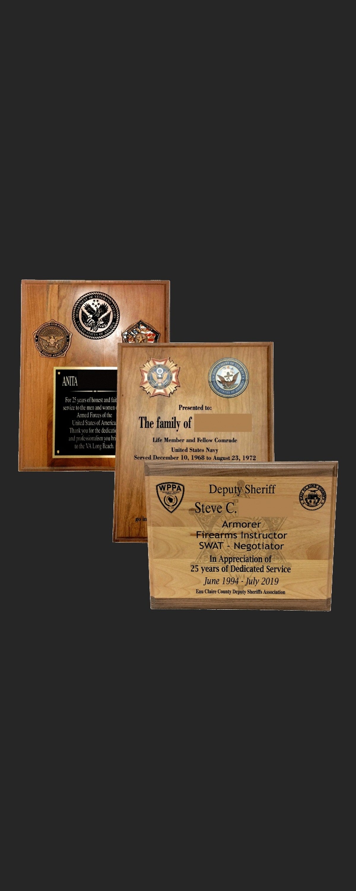 Personalized Wooden Plaque