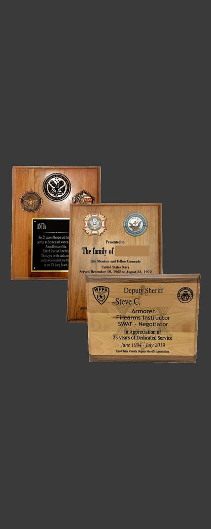 Personalized Wooden Plaque
