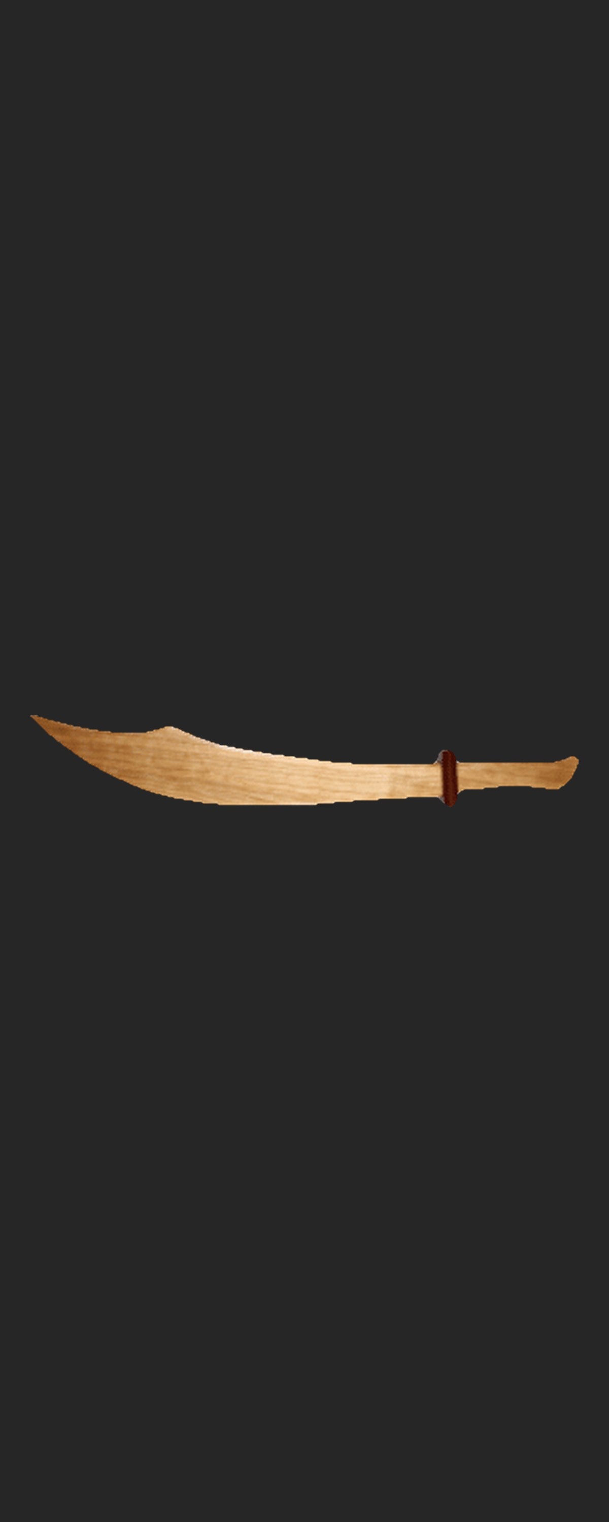 Bare Wooden Sword