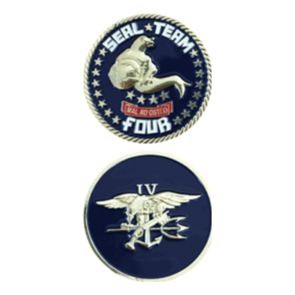 SEAL Team 4 Coin