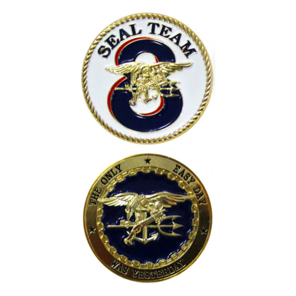 SEAL Team 8 Coin